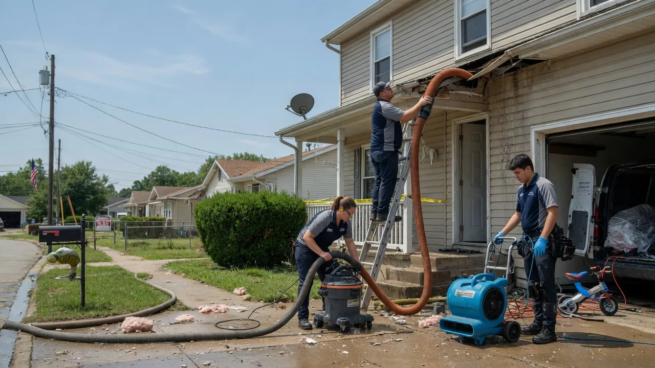 Water Damage Restoration in Leisenring, PA near me